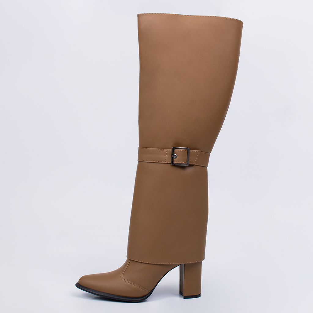 Elisa - Buckle Folded Boot