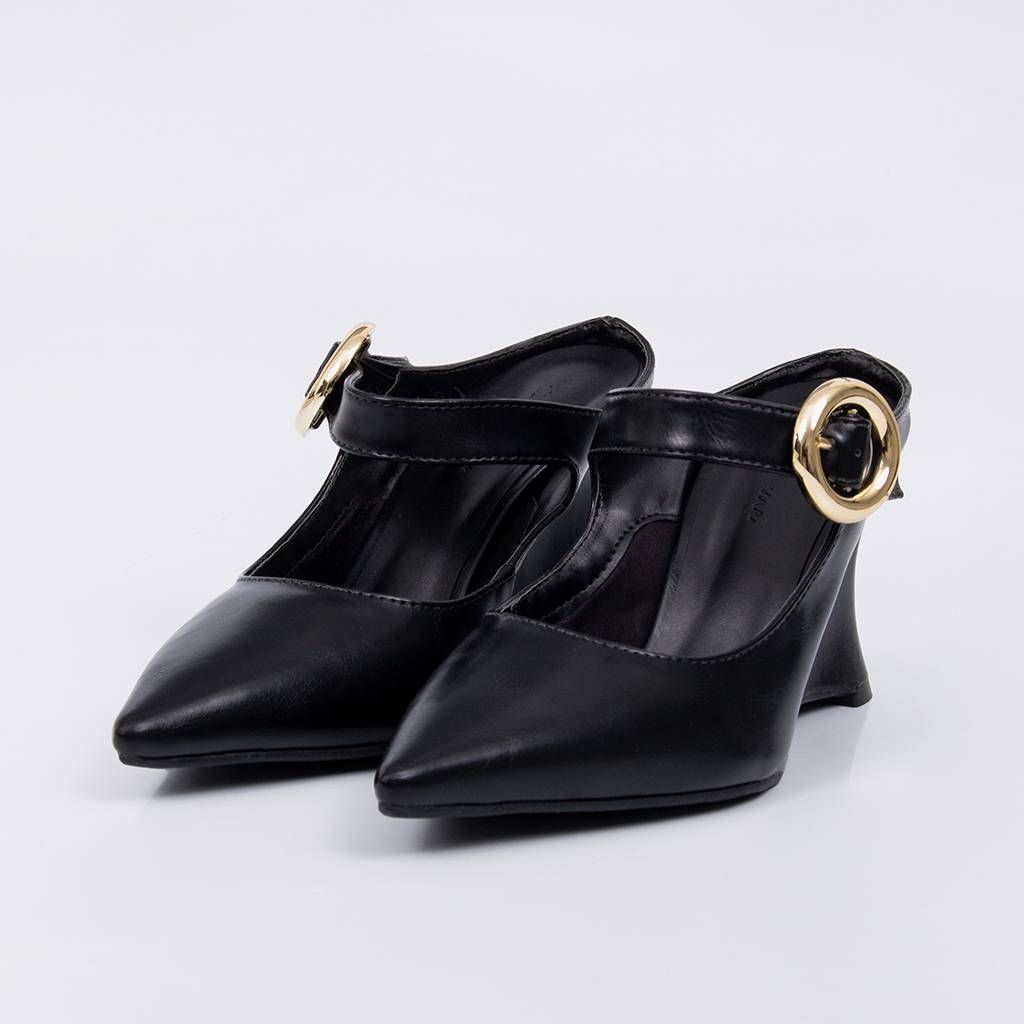 Jolie - Wedge Mule Pump
