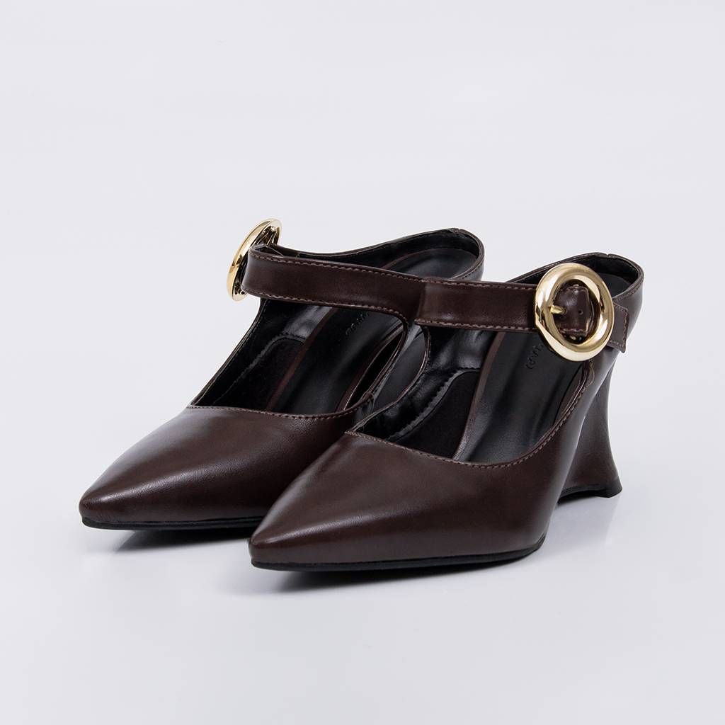 Jolie - Wedge Mule Pump