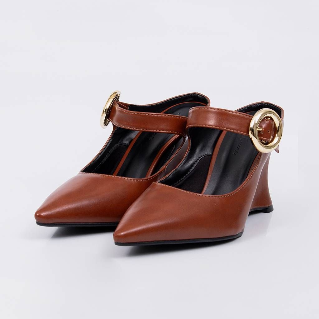 Jolie - Wedge Mule Pump