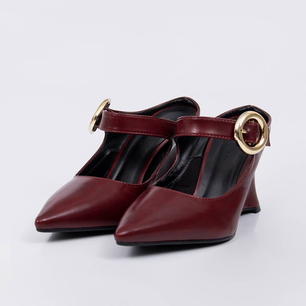Jolie - Wedge Mule Pump