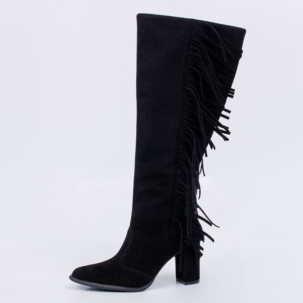 Copal - Western Fringe Block Boot