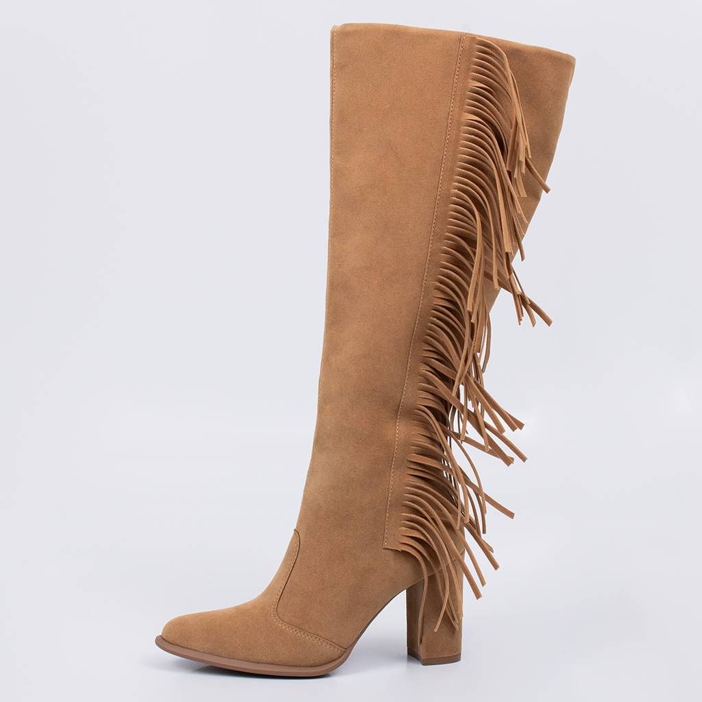 Copal - Western Fringe Block Boot
