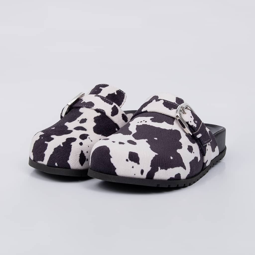 Vanila - Flat Mule Animal Print