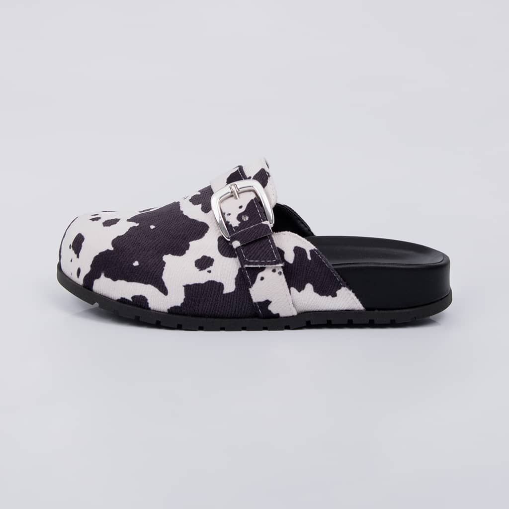 Vanila - Flat Mule Animal Print