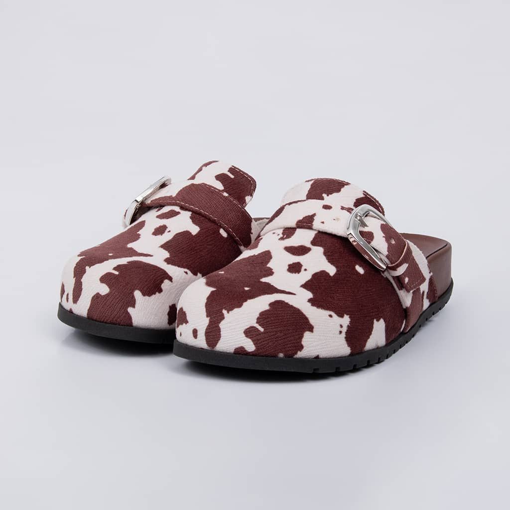 Vanila - Flat Mule Animal Print