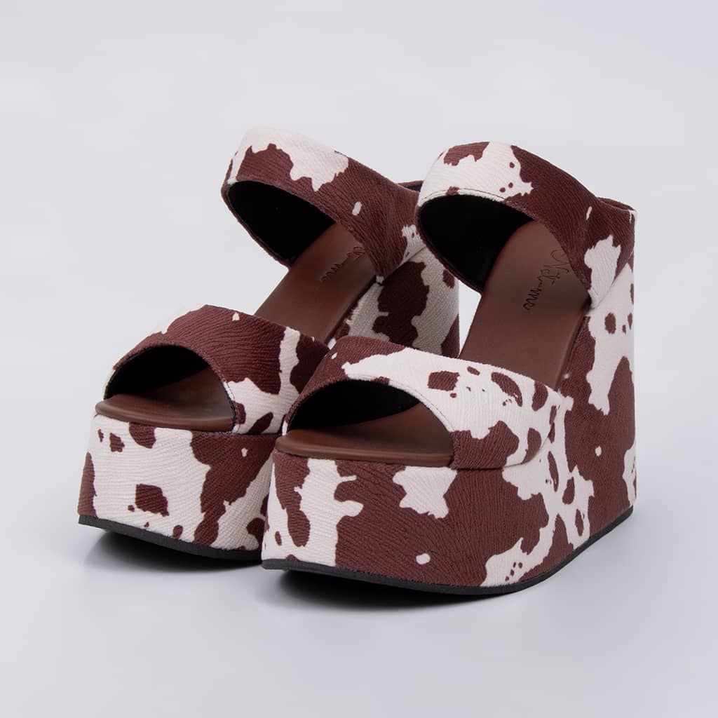 Canadá - Suede Wedge Sandal