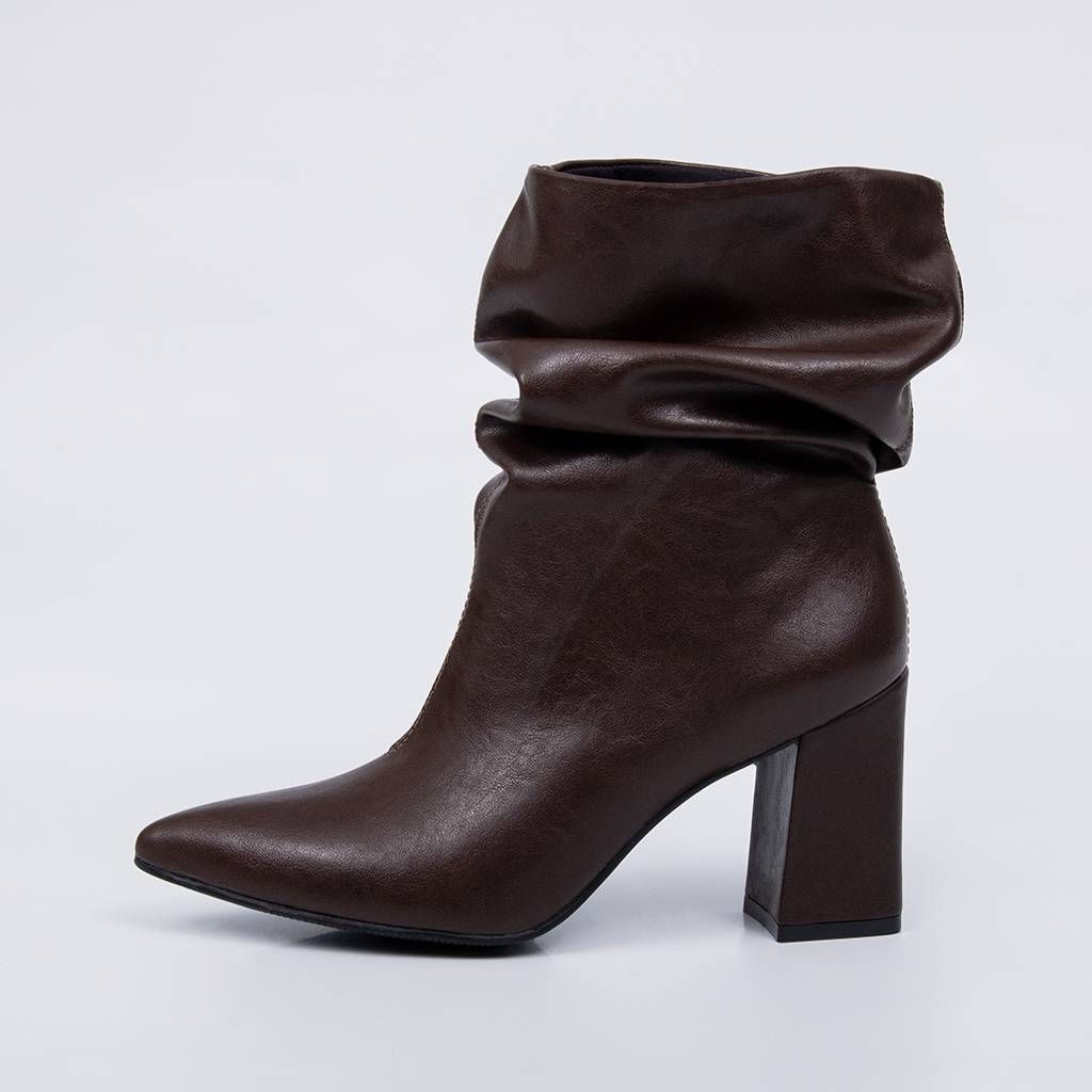Roma - Slouch Block Bootie