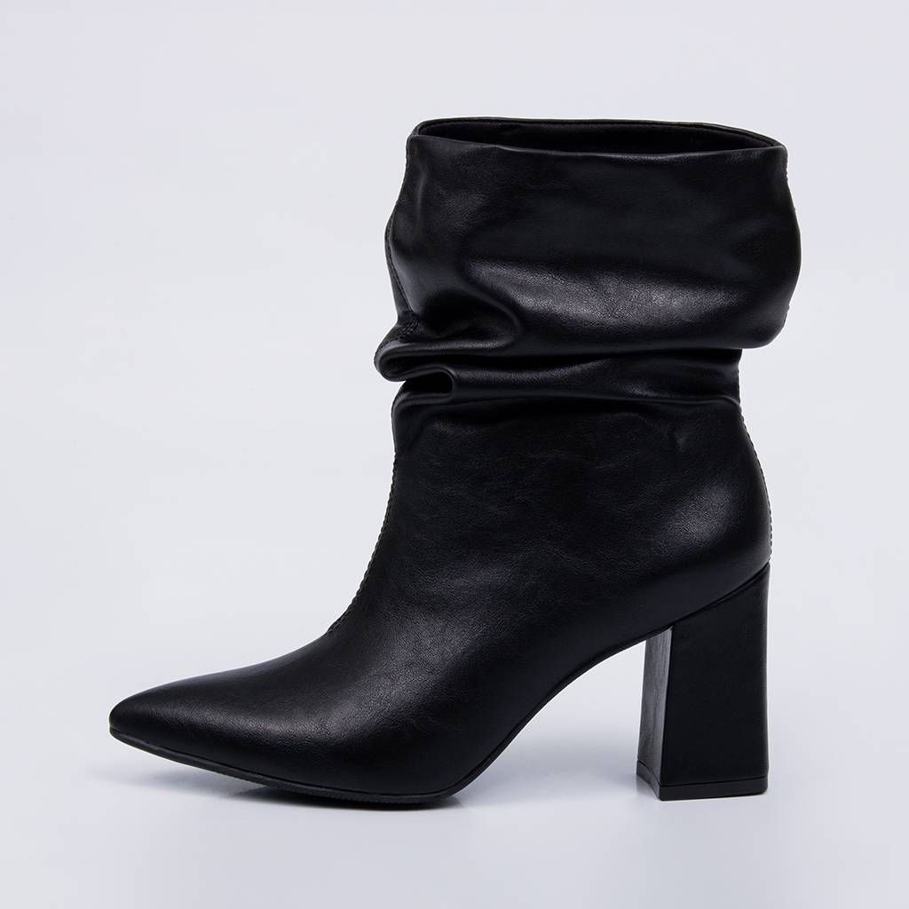 Roma - Slouch Block Bootie