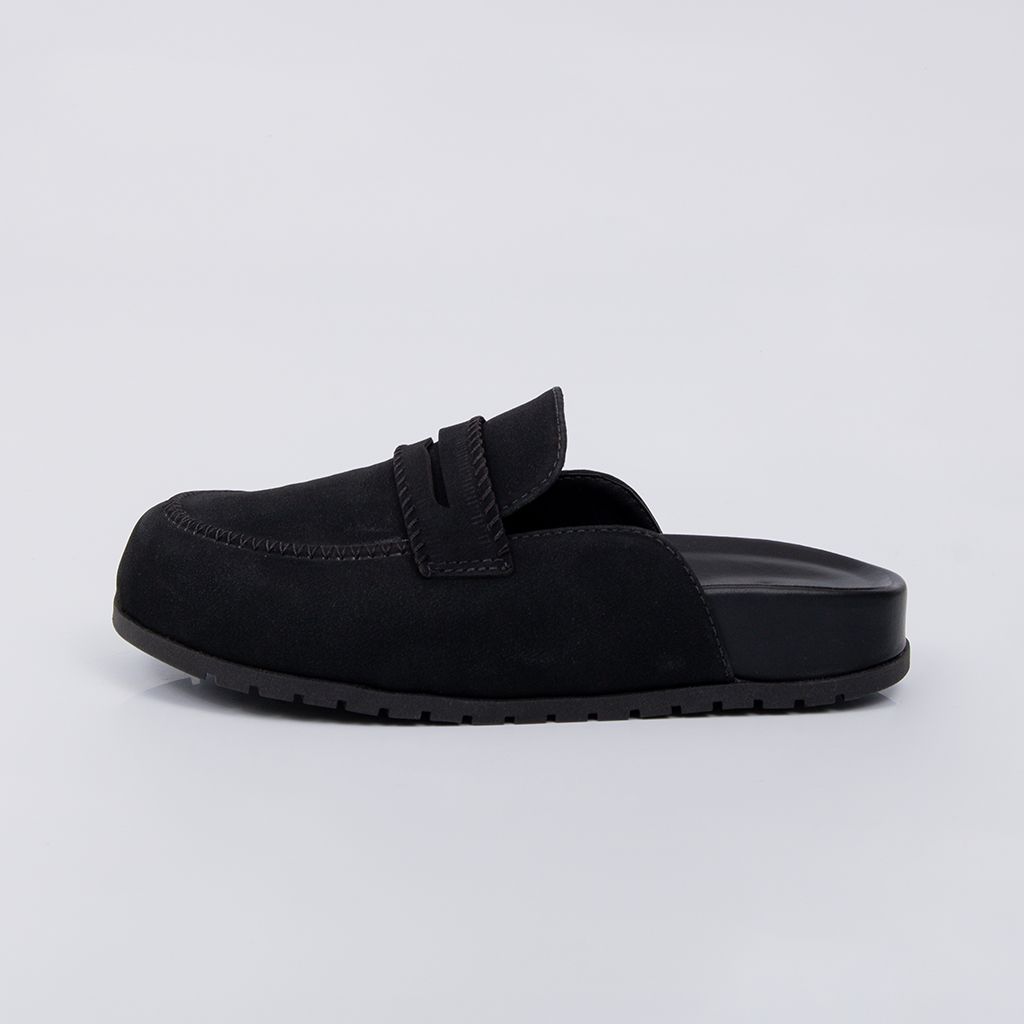 Nepal - Suede Flat Mule