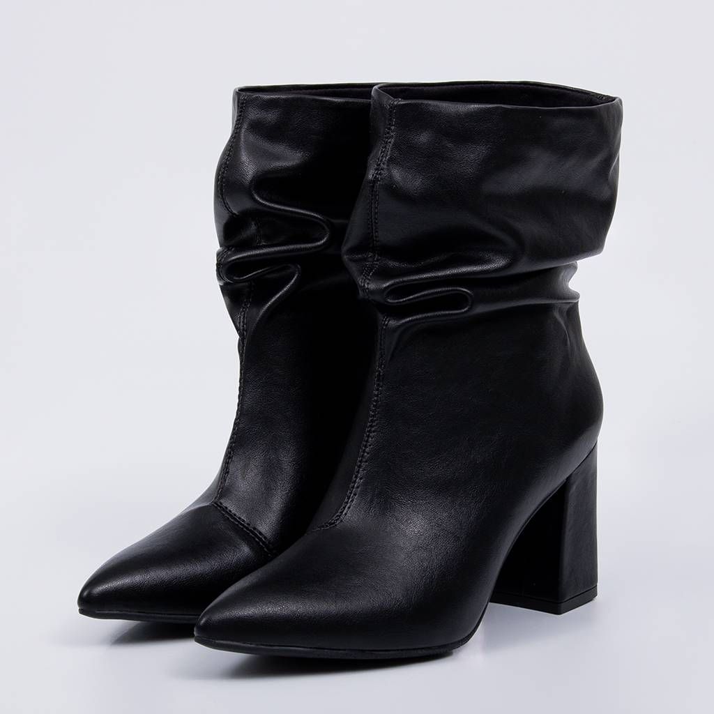 Roma - Slouch Block Bootie