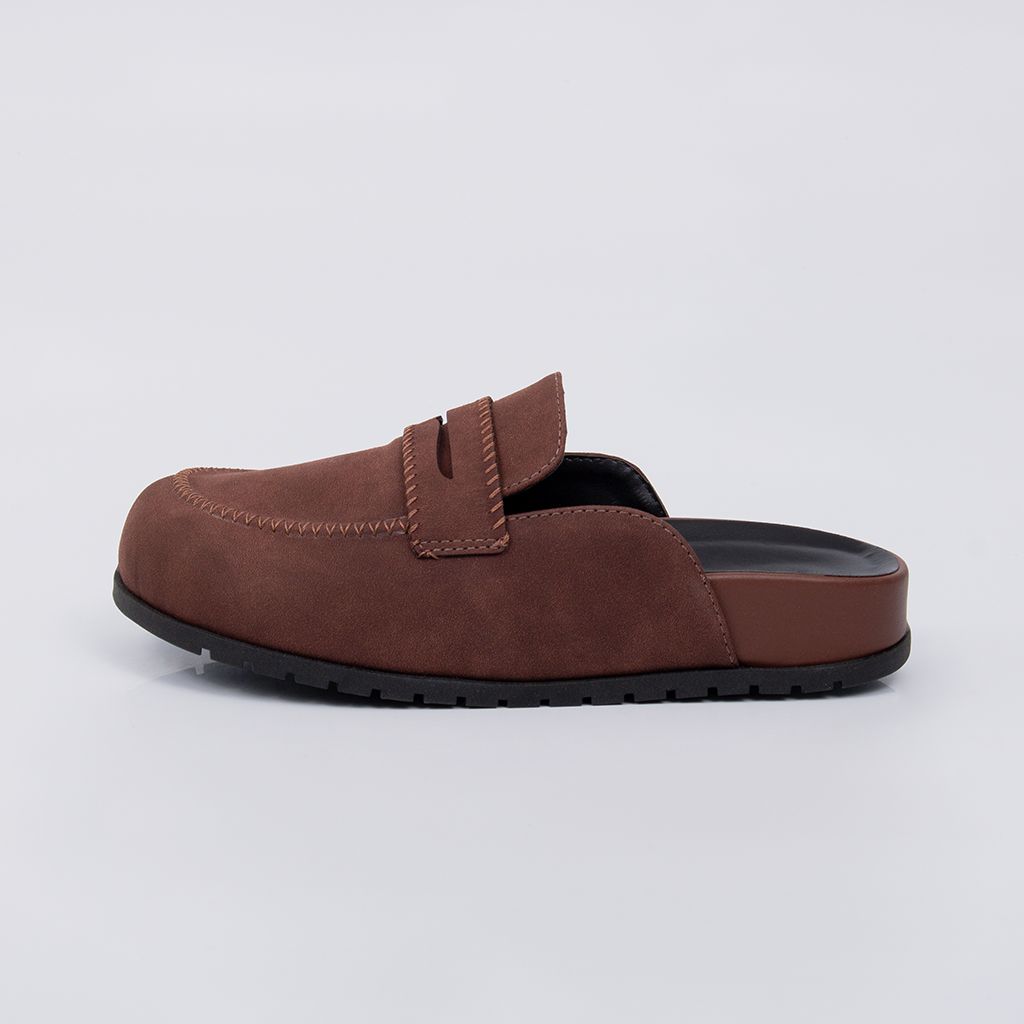 Nepal - Suede Flat Mule