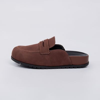 Nepal - Suede Flat Mule