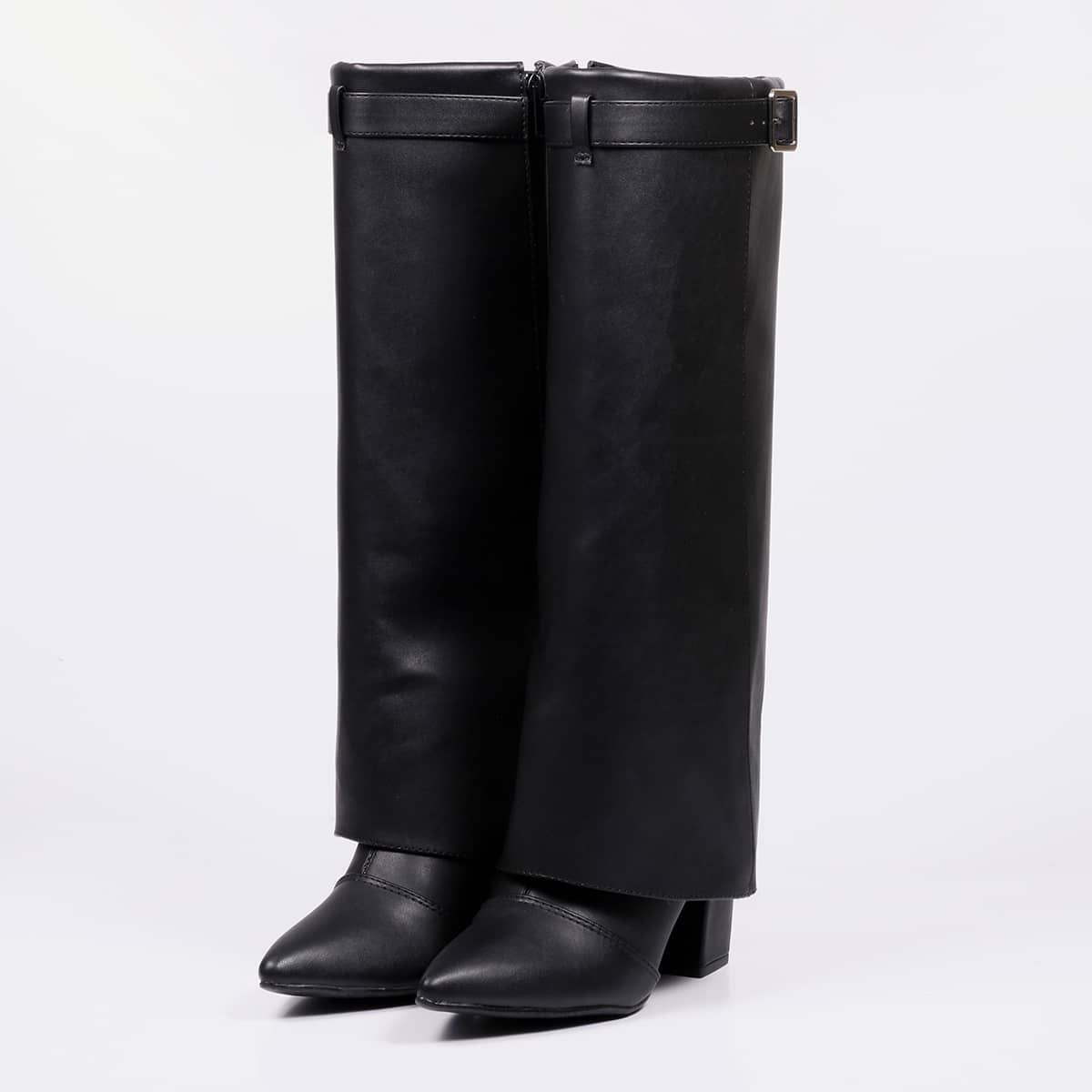 Jade - Folded Block Boot
