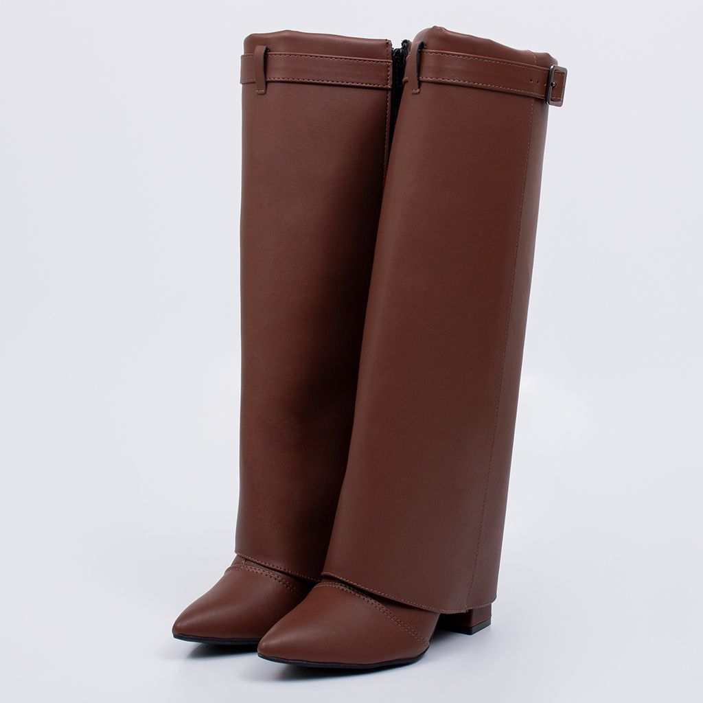 Jade - Folded Block Boot