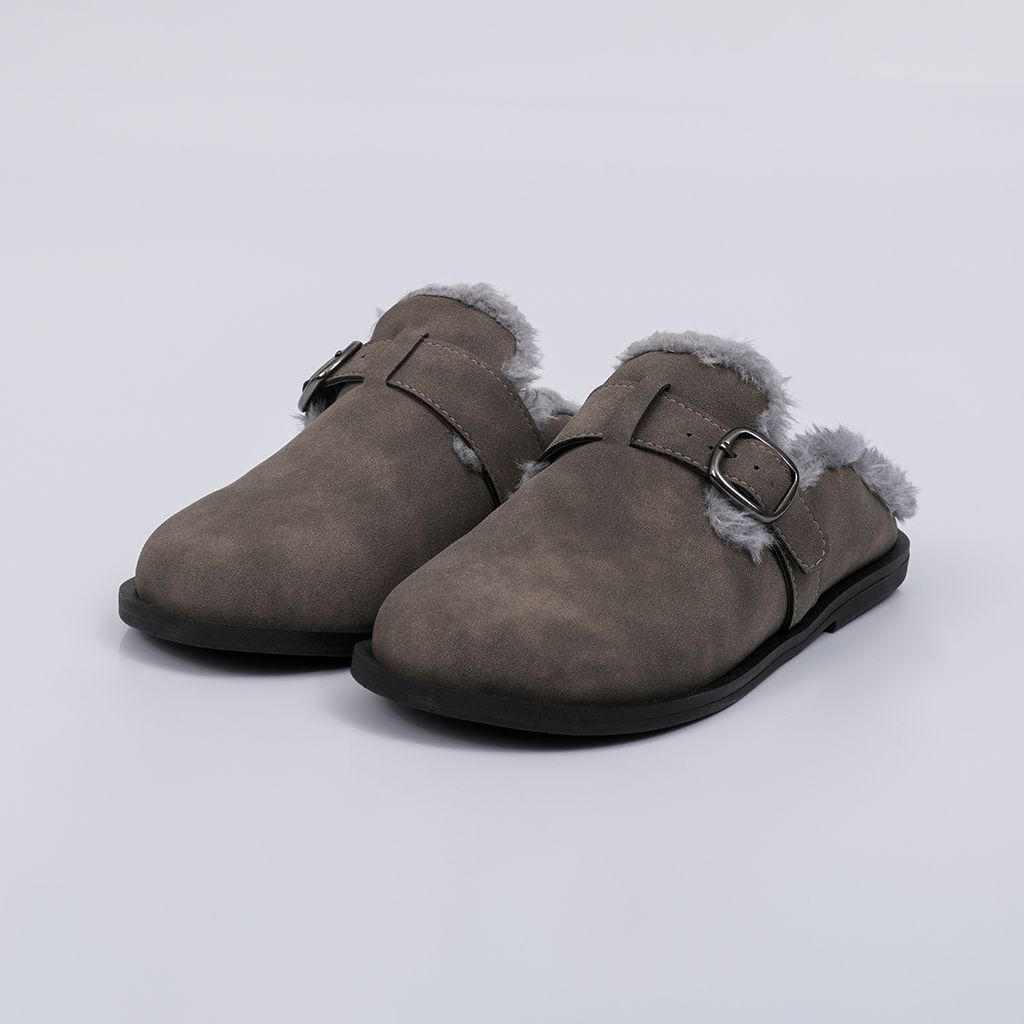 Firenze - Fur Flat Mule