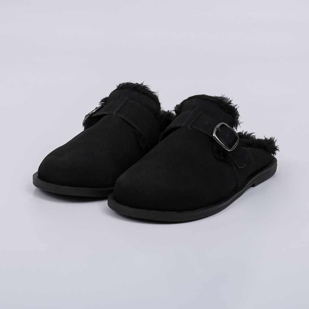 Firenze - Fur Flat Mule