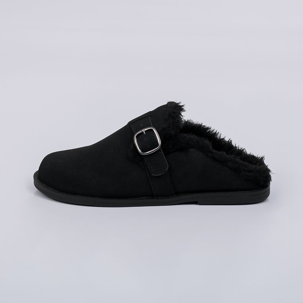 Firenze - Fur Flat Mule