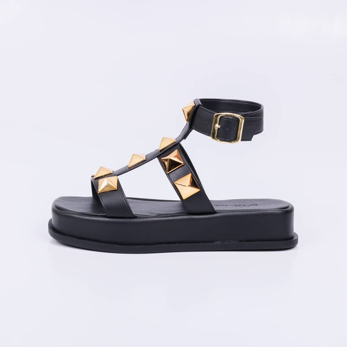 Cloe - Studs Flat Sandal