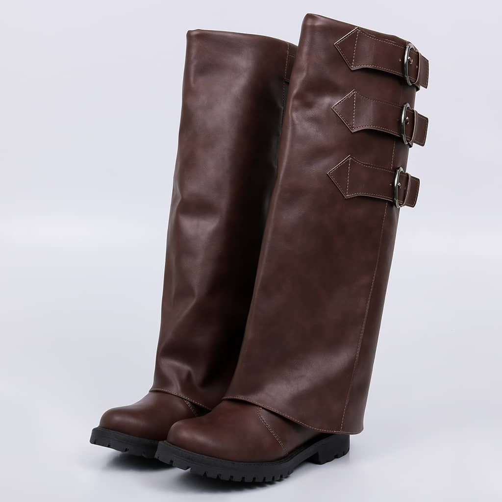 Oslo - Buckle Folded Boot