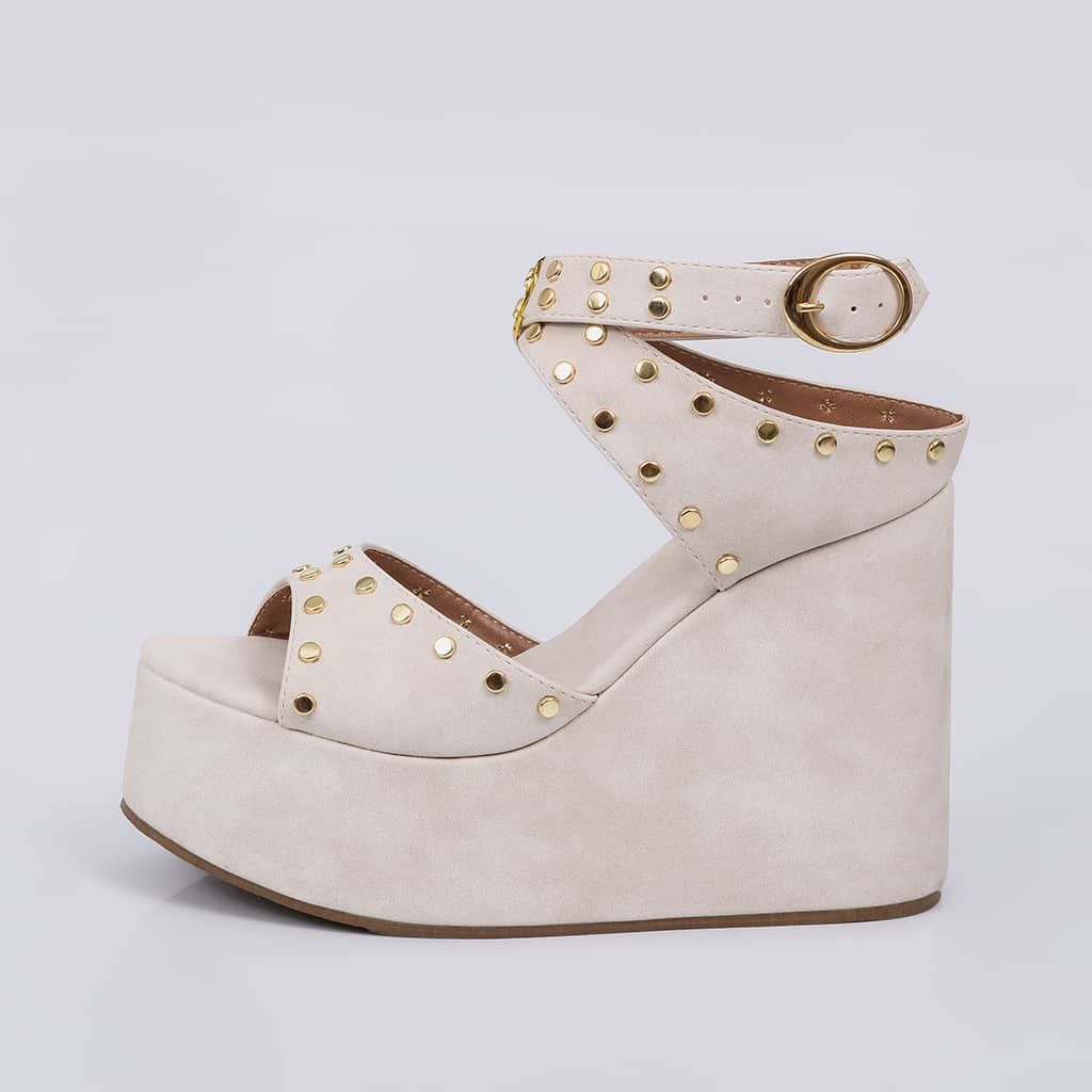 Nolita - Studs Wedge Sandal