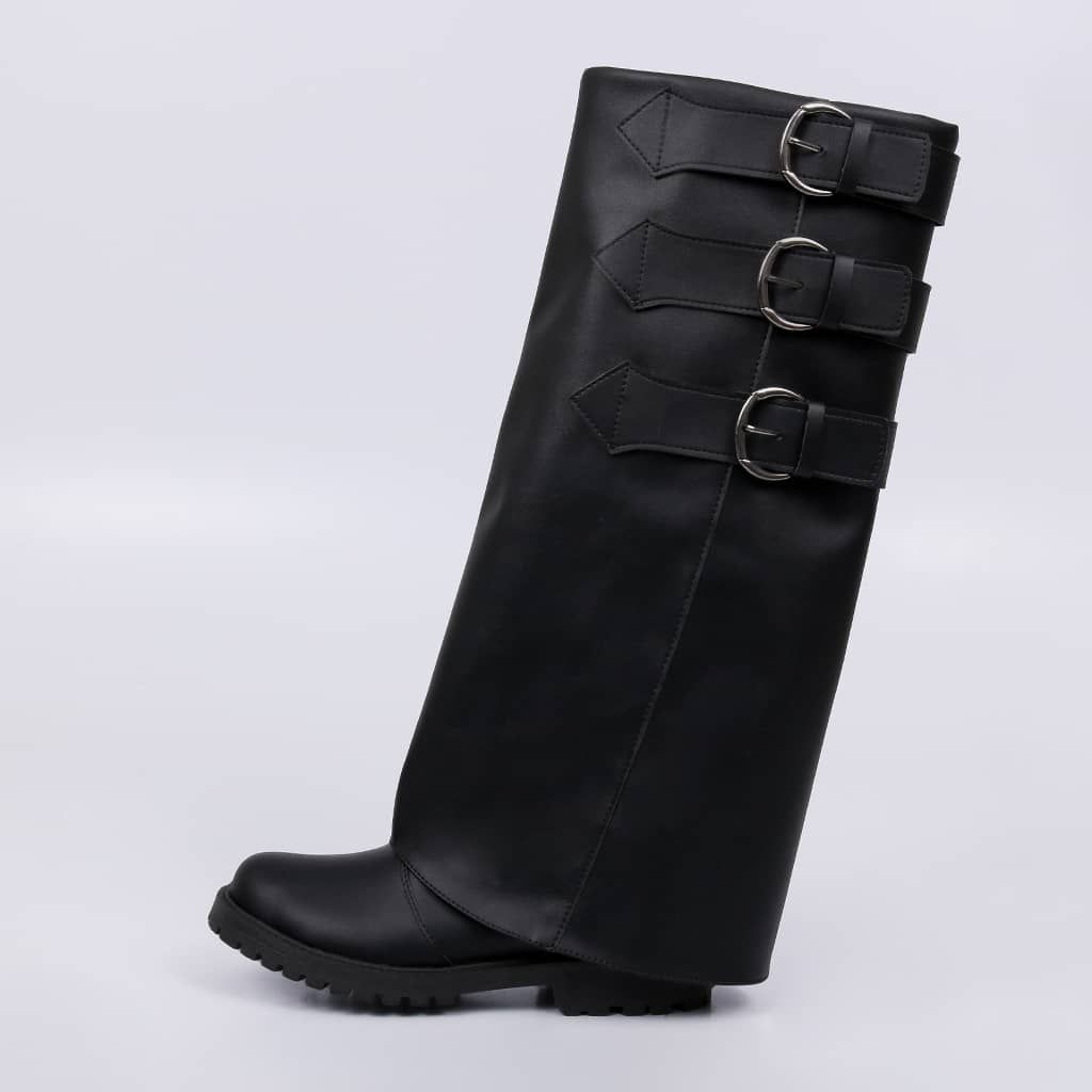 Oslo - Buckle Folded Boot