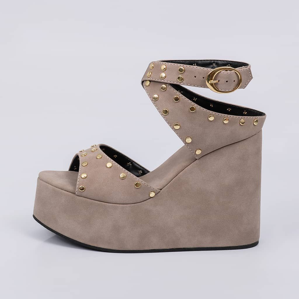 Nolita - Studs Wedge Sandal