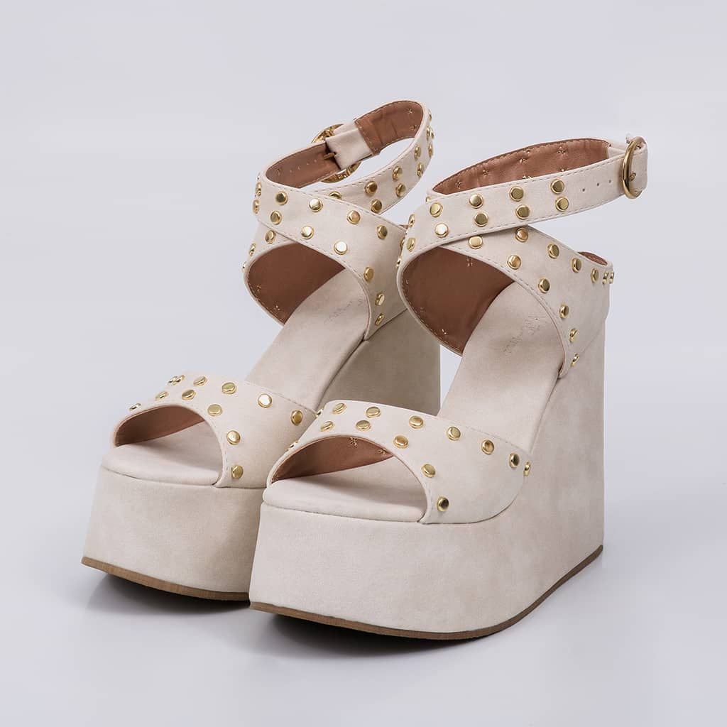 Nolita - Studs Wedge Sandal