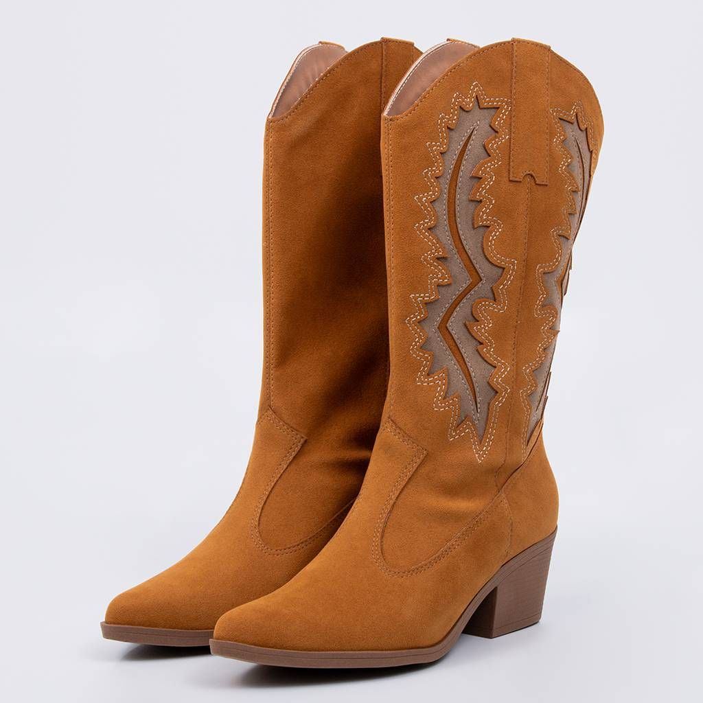 Duke - Embroidery Western Bootie