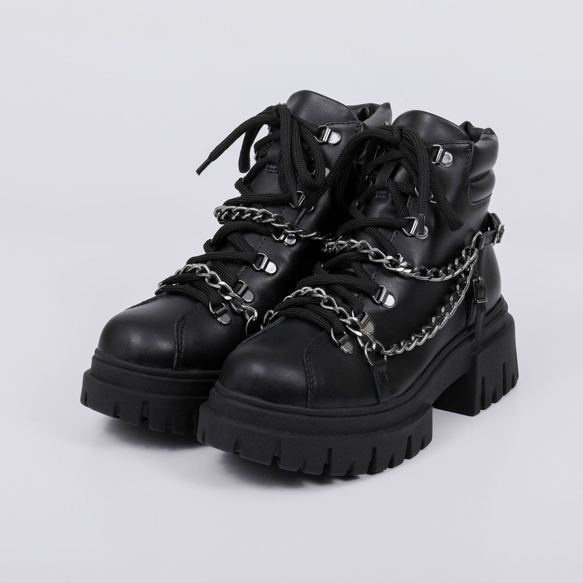 Pity - Lugged Chain Bootie