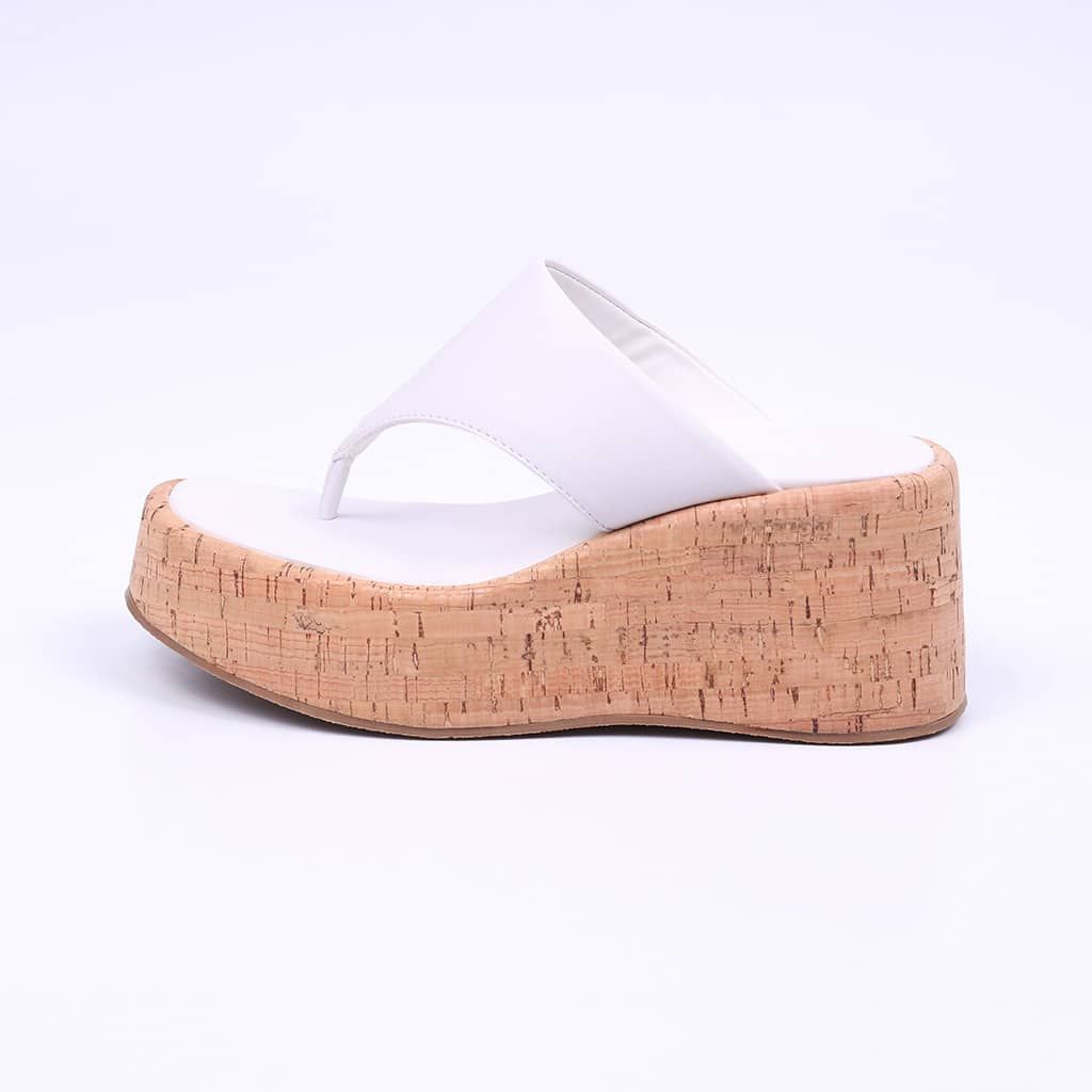 Bahamas - Cork Thong Platform Sandal
