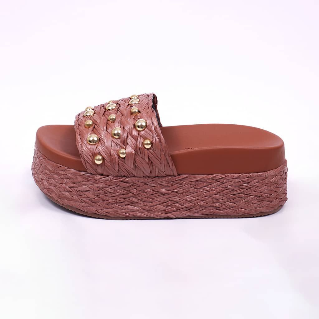 Monaco - Woven Platform Sandal