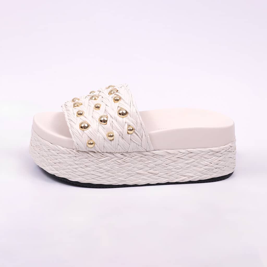 Monaco - Woven Platform Sandal