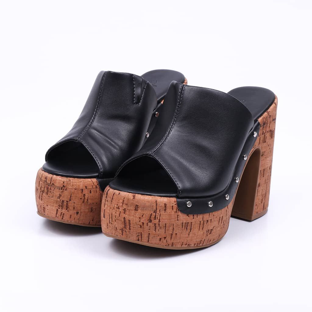 Denver - Cork Platform Sandal
