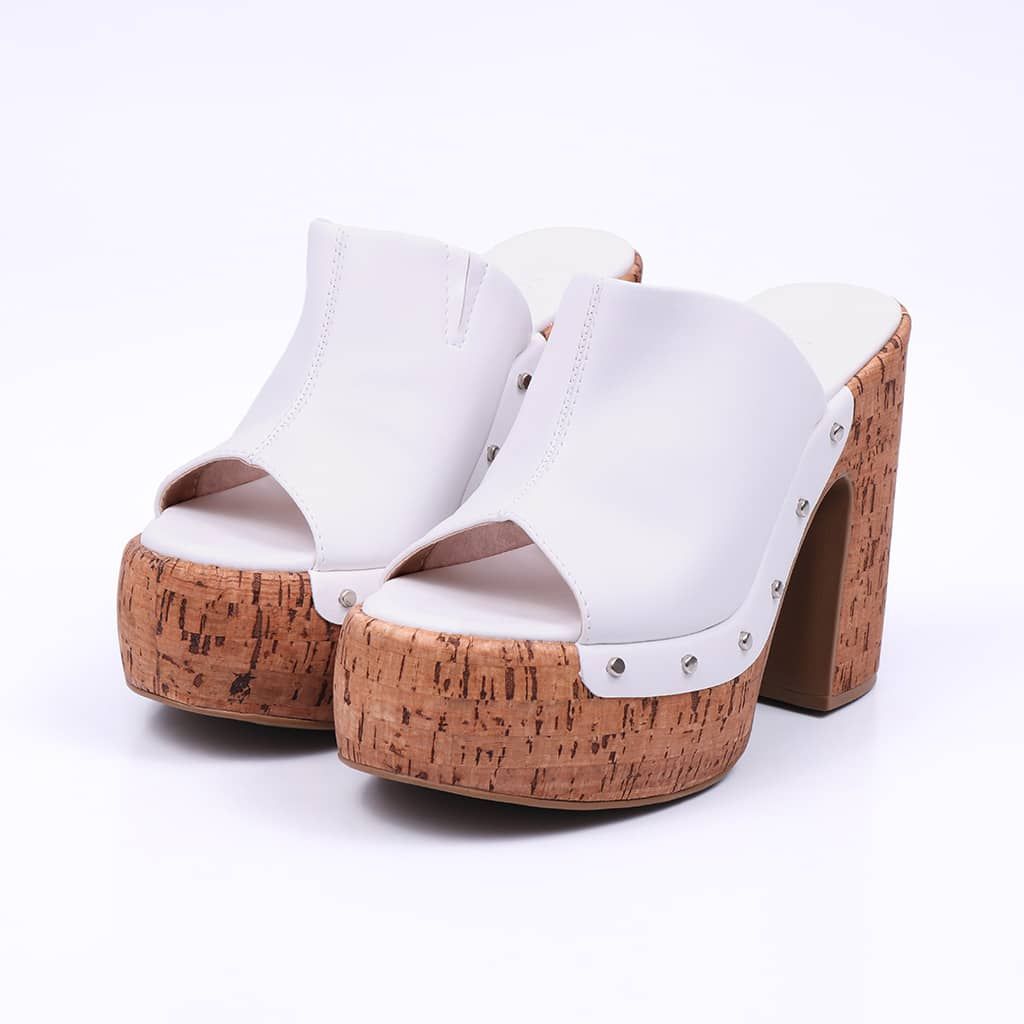 Denver - Cork Platform Sandal