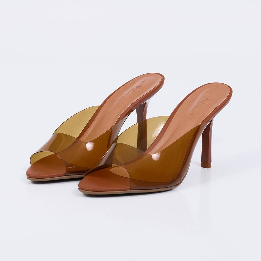 Lisboa - Vinyl Mule Sandal