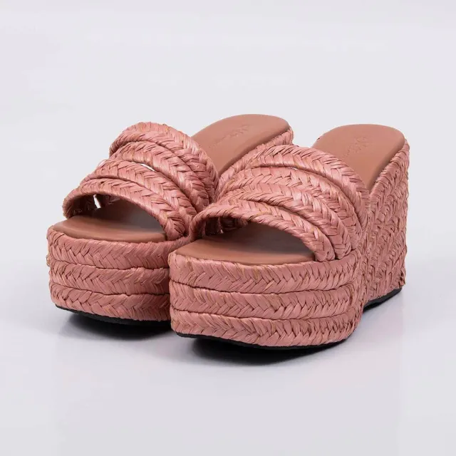 Maite - Platform Wedge Mule