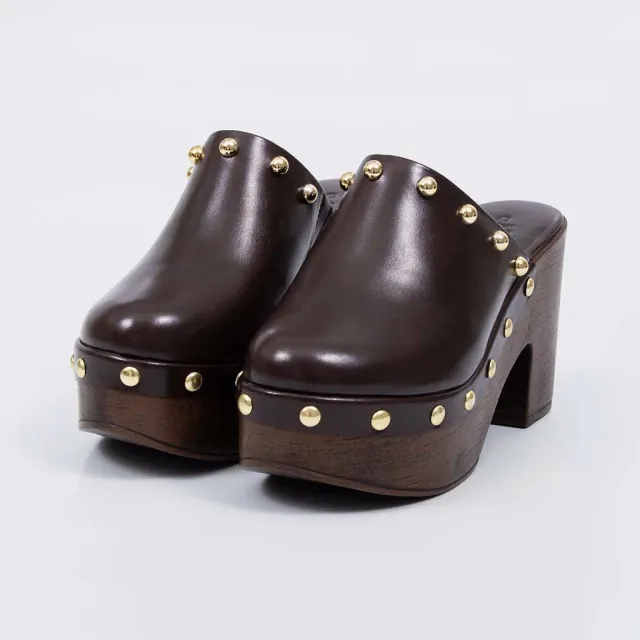 Catrina - Platform Studded Mule