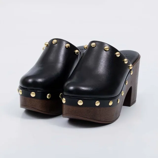 Catrina - Platform Studded Mule