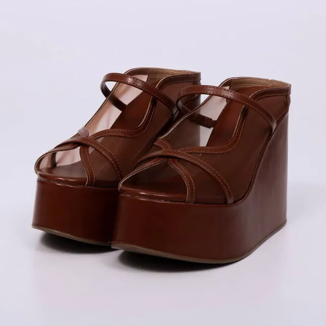 Heloise - Platform Wedge Sandal