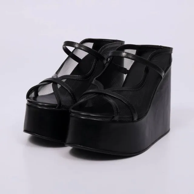 Heloise - Platform Wedge Sandal