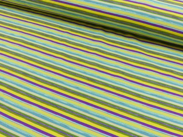 Tricot streepje lurex