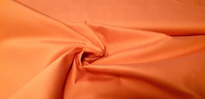 Stretch katoen jeanslook oranje
