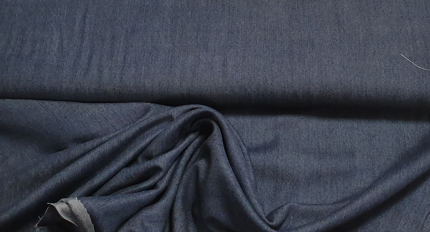 Tencel jeans blauw 40 cm