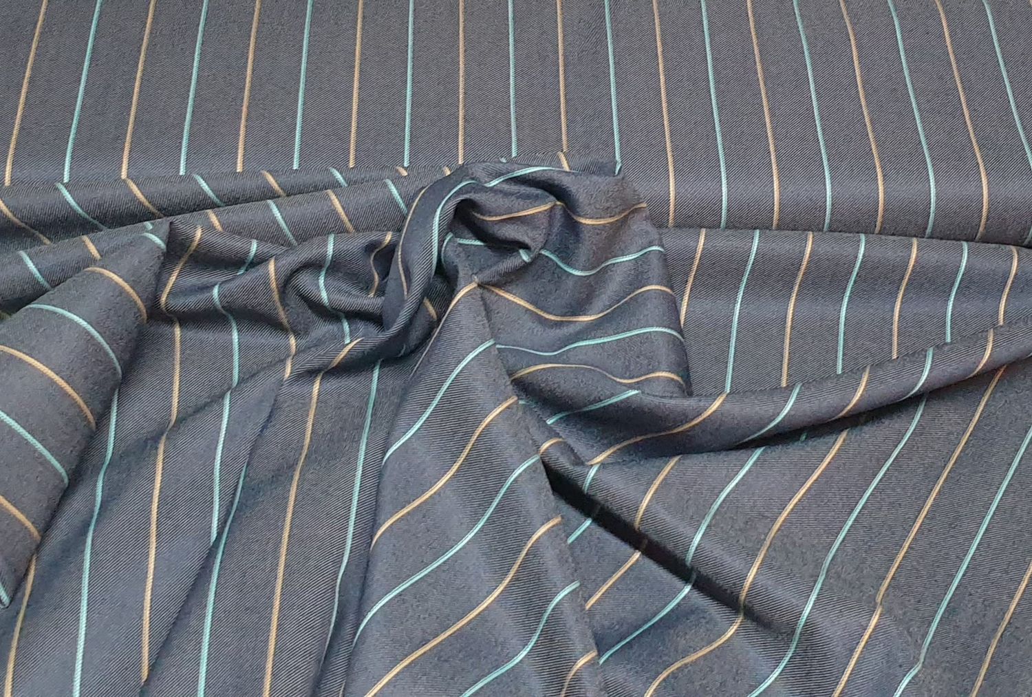 Denim stripes
