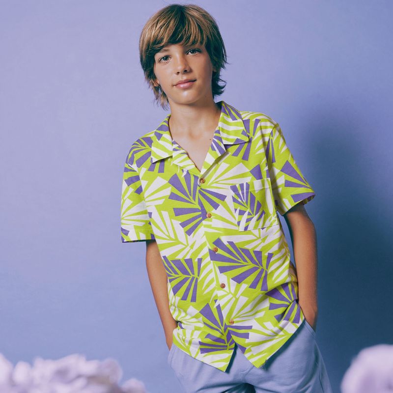 Pique surf print