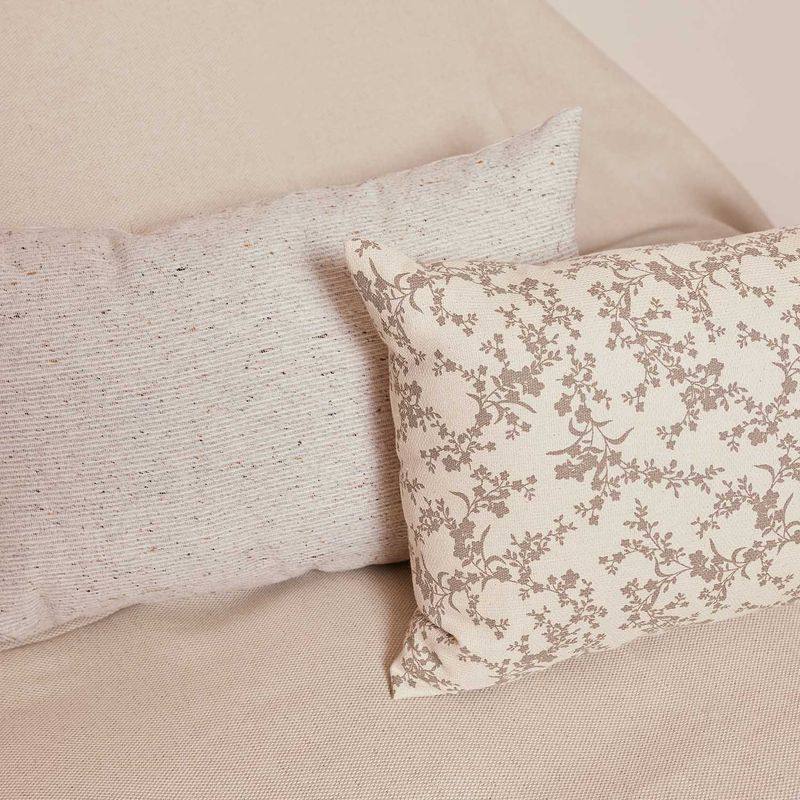 Natural tweed canvas