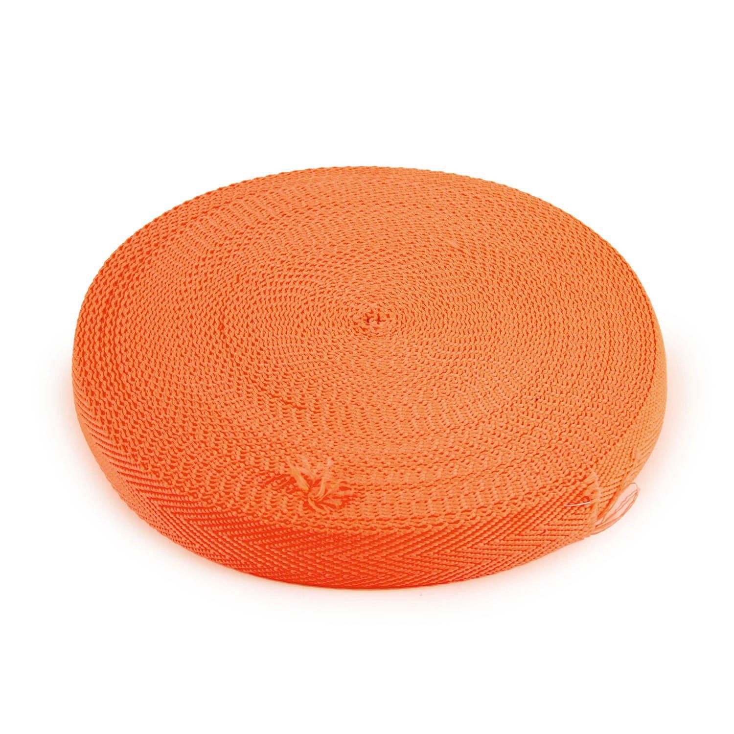 Tassenband fluo oranje