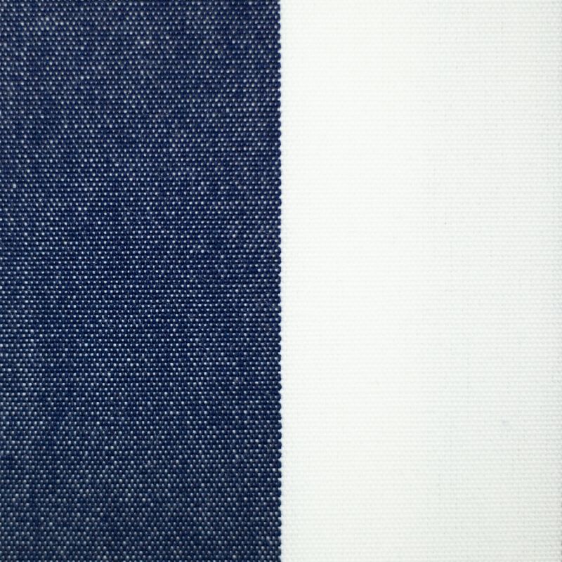 Outdoor gestreept blauw/wit