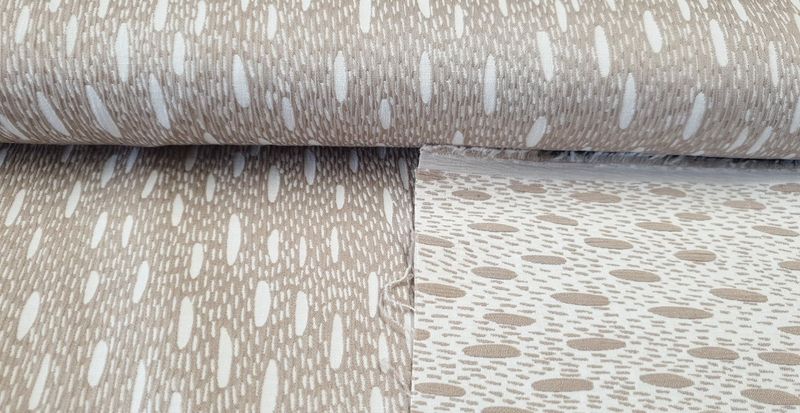 Structuur jacquard dubbelzijdig